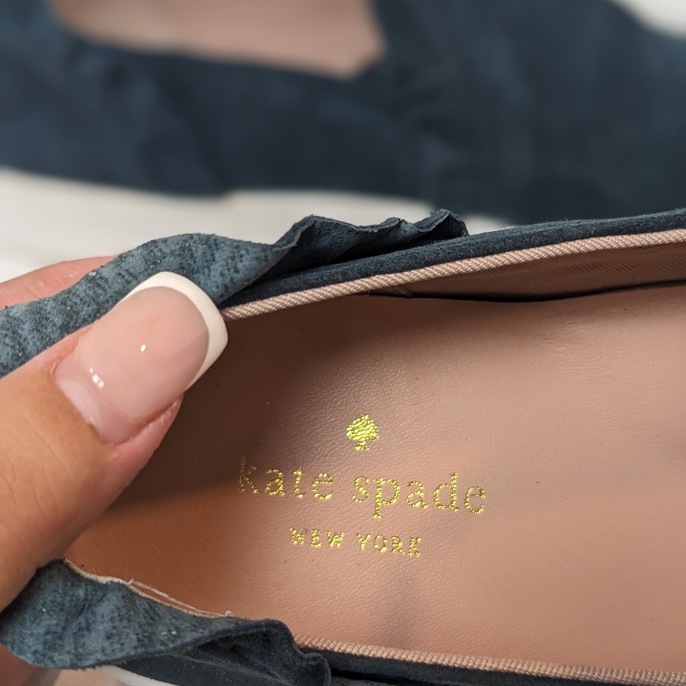 Kate Spade suede lilly rufell slides - Picture 12 of 16